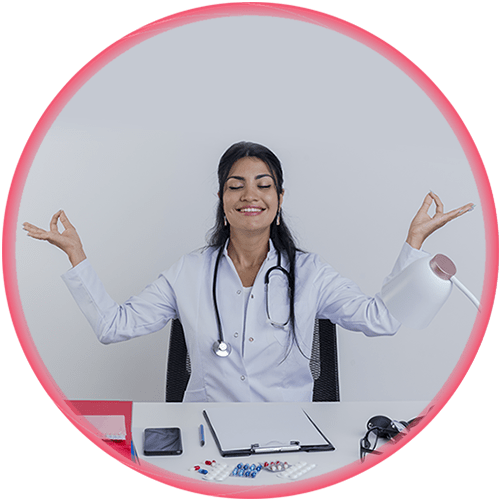 Estres Sanitario Doctora Mindfulness